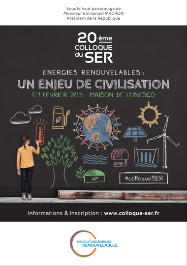 Energies renouvelables : L’APVF sera partenaire du 20ème colloque du SER