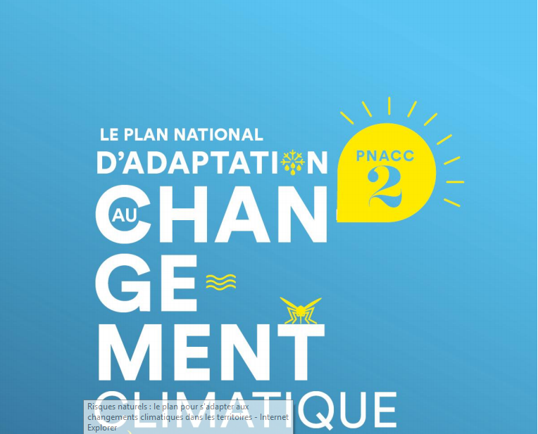 Développement durable : le Gouvernement dévoile son nouveau plan d’adaptation au changement climatique