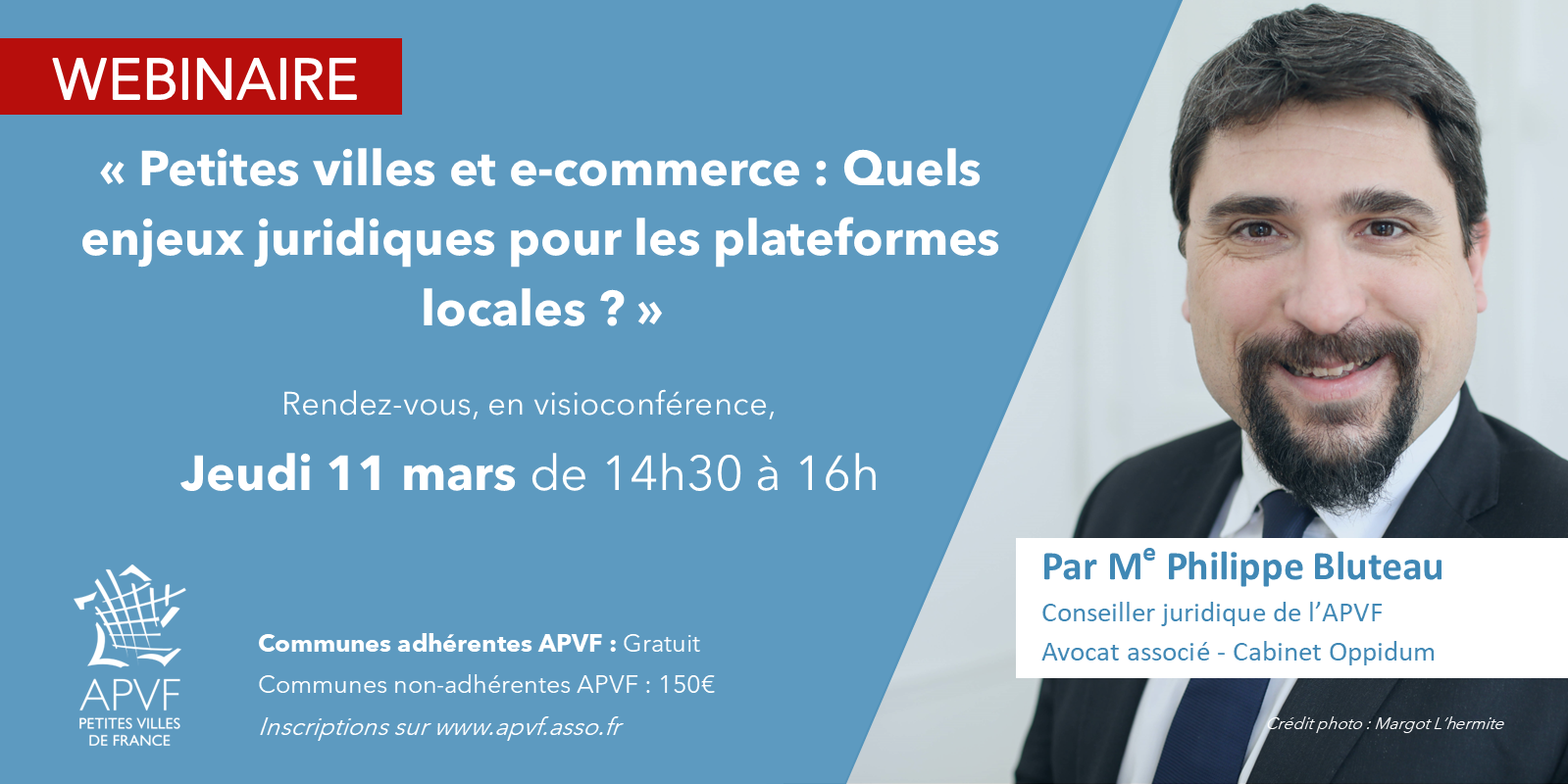 Webinaire : "Quels enjeux juridiques et outils pour les plateformes locales de e-commerce ?"