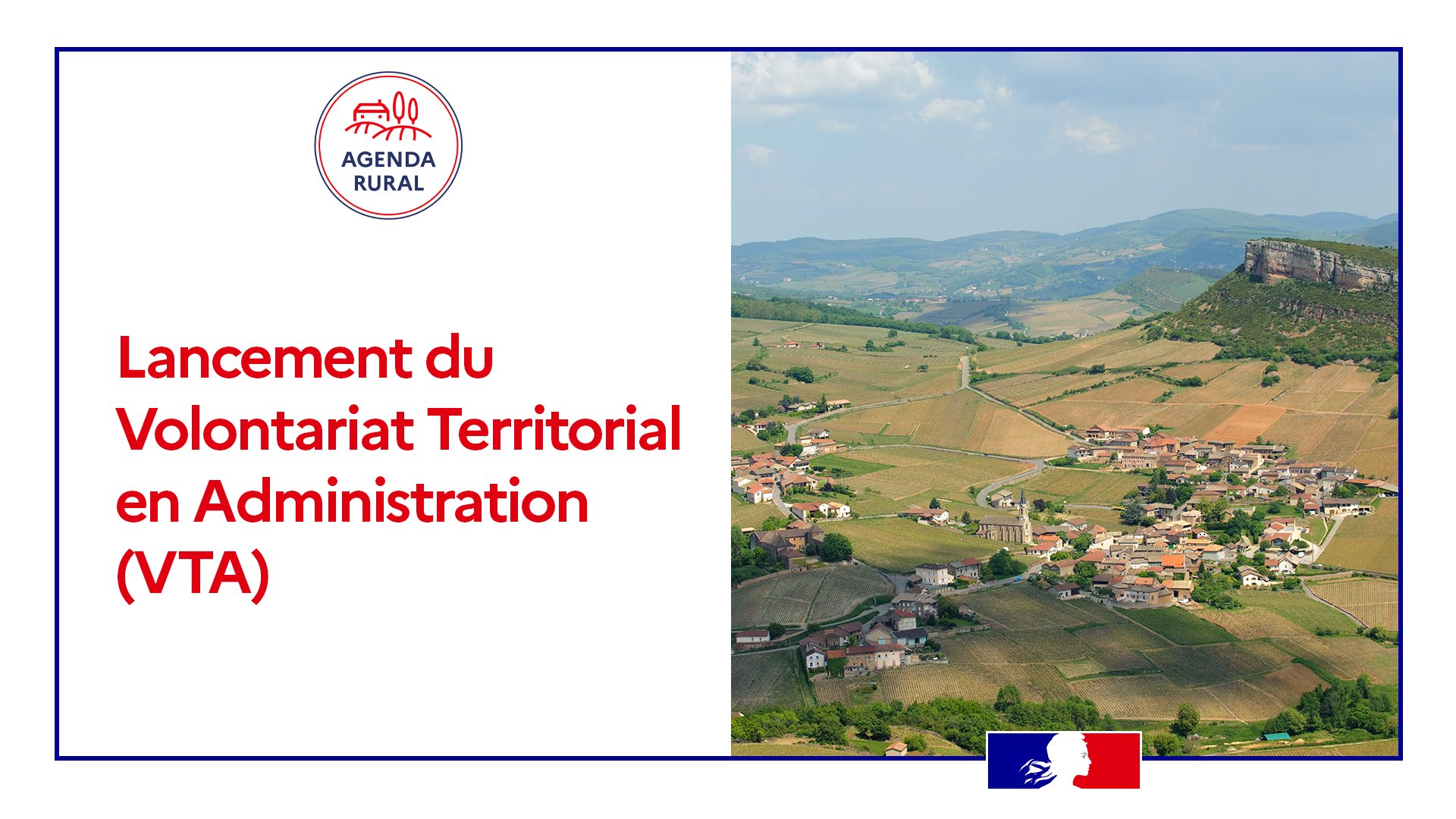 VOLONTARIAT TERRITORIAL EN ADMINISTRATION : C’EST MAINTENANT