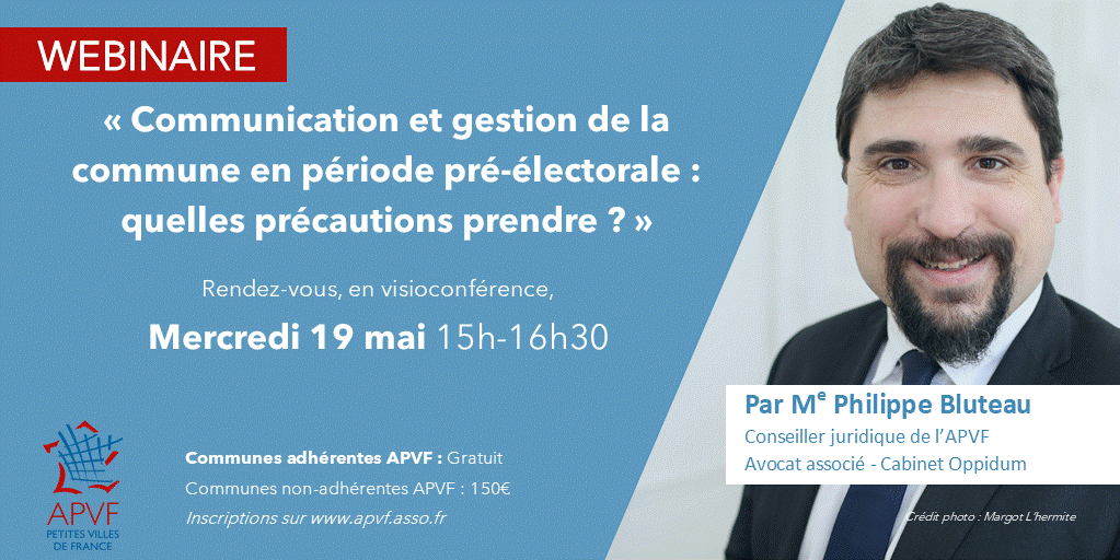 Webinaire : Communication et gestion de la commune en période pré-électorale