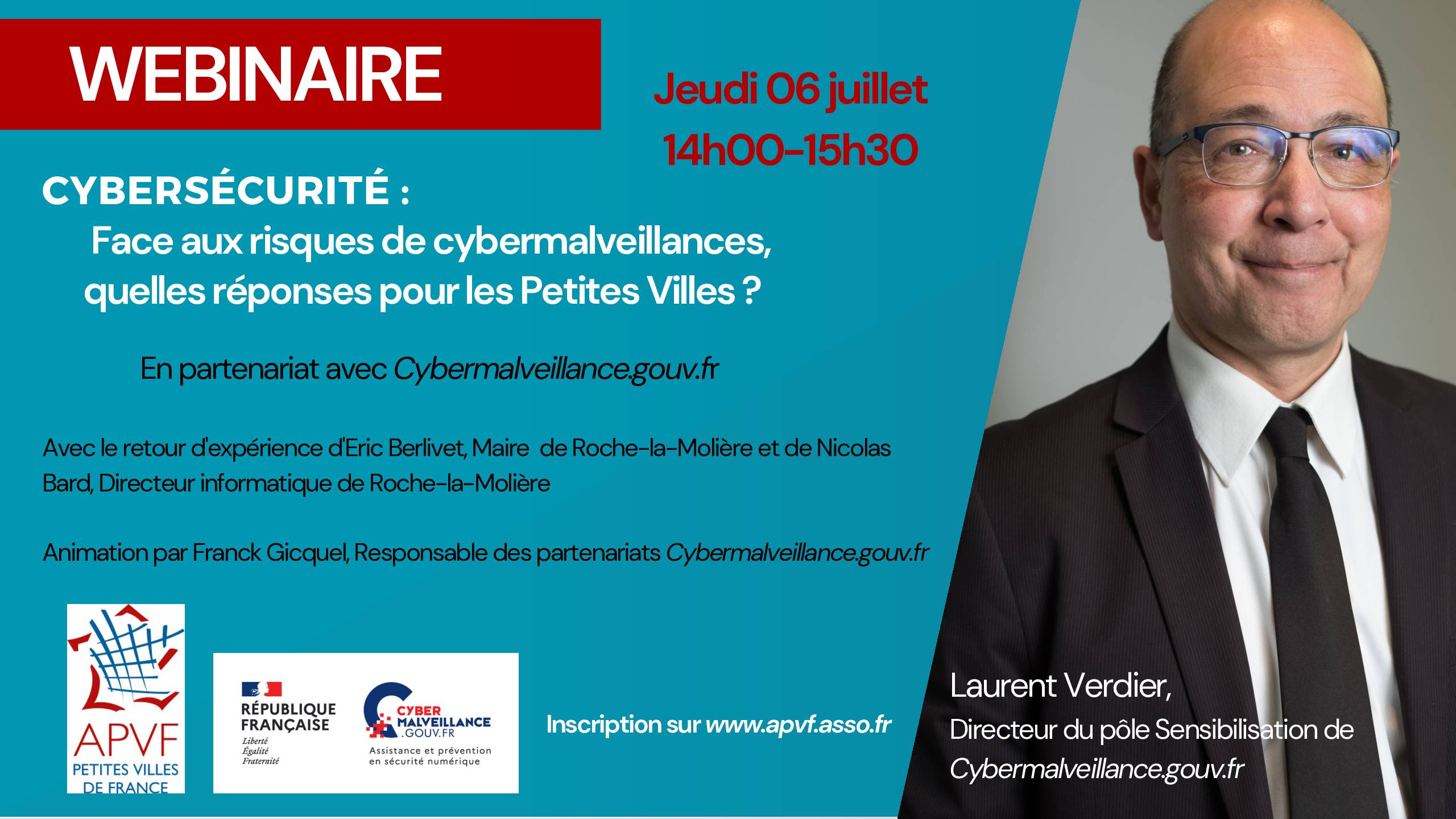 Webinaire : Face aux risques de cybermalveillances, quelles réponses pour les Petites Villes ?