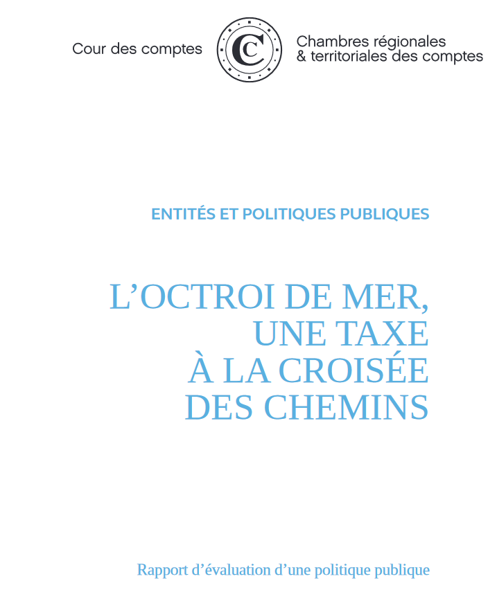 Cour des Comptes : avis de gros temps sur l'octroi de mer