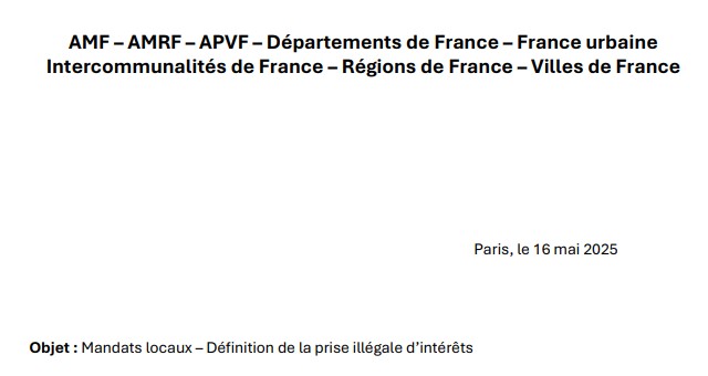 Prise illégale d'intérêt : de nouvelles clarifications attendues