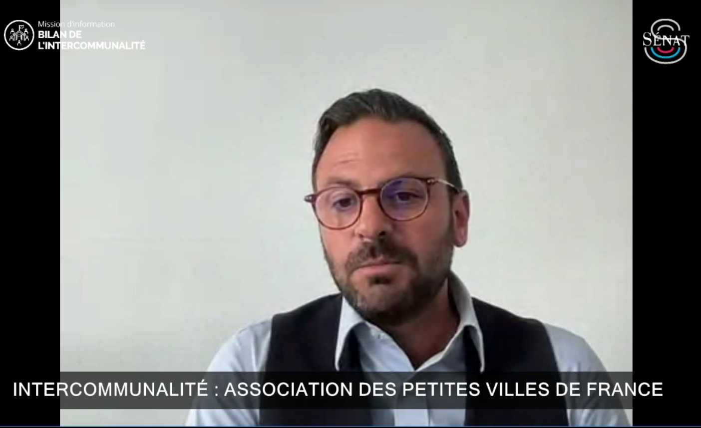 Bilan de l'intercommunalité : l’APVF auditionnée par le Sénat