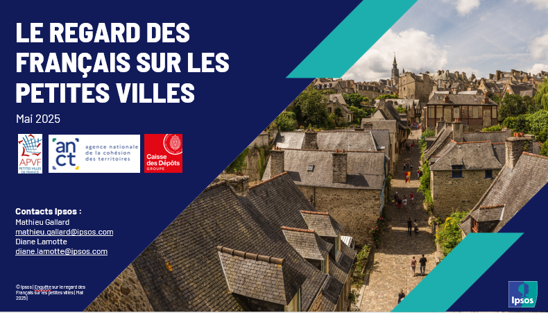 BROUILLON Baromètre du regard des Français sur les petites villes : un engouement confirmé