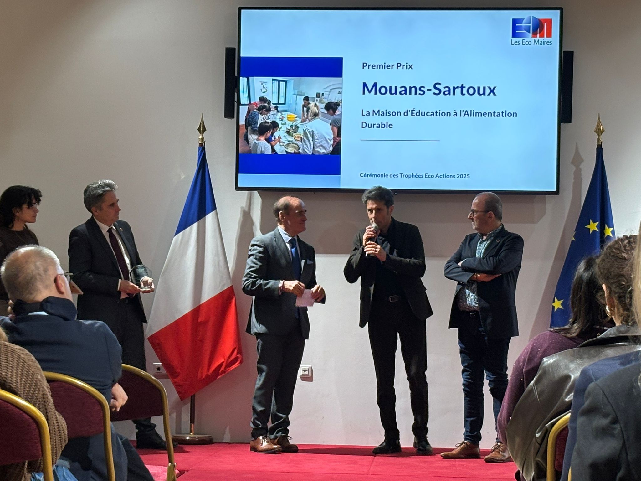 Une politique alimentaire récompensée : Mouans-Sartoux mise à l’honneur aux Trophées Éco Actions