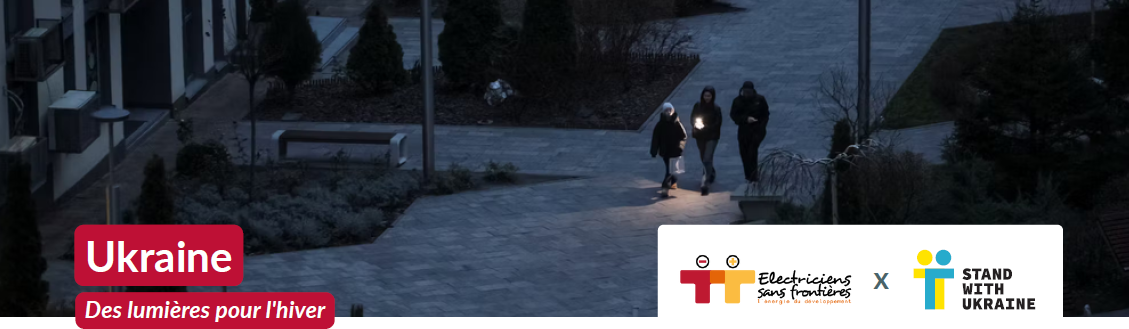 Ukraine : campagne #DesLumièresPourLHiver